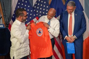 GESTIÓN DE RIESGOS: Alcalde de Nueva York y director Defensa Civil ultiman detalles para acuerdo de cooperación en gestión de riesgos y catástrofes
