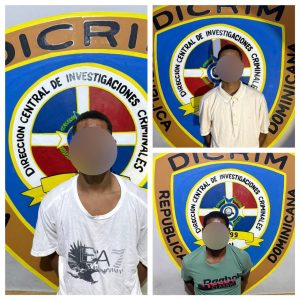 ACCIONES CONTRA CRIMEN: Policía Nacional apresa a tres hombres para fines de investigación tras ataque a patrulla en Barahona que dejó un agente fallecido