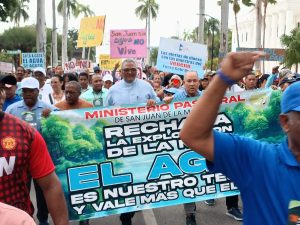 CRISTIANOS CONTRA MINENÍA: Miles se movilizan en San Juan por la preservación del agua y en contra de la minería