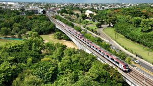 METRO SANTO DOMINGO: Llegan dos nuevos trenes desde Barcelona, España, acoplables a seis vagones para Línea Uno