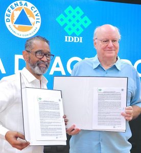 PREVENCIÓN DE DESASTRES: Defensa Civil y el  Instituto Dominicano de Desarrollo Integral (IDDI) unen esfuerzos por comunidades más resilientes