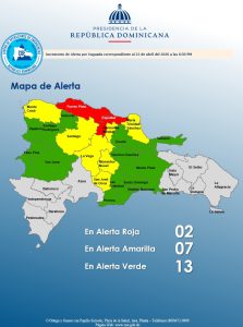 !ALERTA ROJA POR LLUVIAS! ¿Donde? El Centro de Operaciones de Emergencias -COE- coloca 22 provincias en alerta, 2 en rojo, 7 en amarillo y 13 en verde