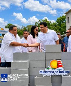PLAYA MONTE RÍO: Ministro de Turismo David Collado anuncia transformación de este espacio, en Azua, con inversión de 265 millones de pesos