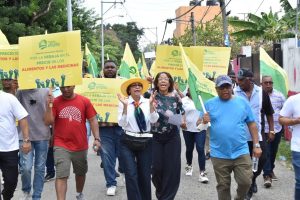 POR INFLACIÓN: Frente Amplio realiza séptima caminata protesta en SDN contra el alto costo de la vida y los abusos policiales