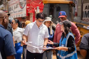 PARA ALMACENAR AGUA: CAASD construye cisterna 50 mil galones de agua y avanza construcción multiuso en sector Las Cañitas