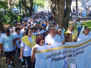 SALUD MENTAL: Iglesia Católica insiste en caminata salud mental sea cubierta por el Sistema Dominicano de la Seguridad Social